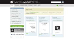 Desktop Screenshot of murphymusicpress.com